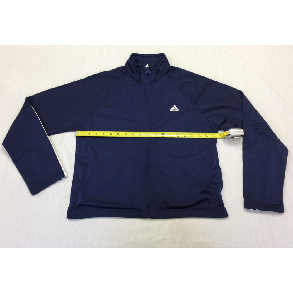 🫐   ADIDAS ATHLETIC WOMENS FULL ZIP JACKET SIZE M 🫐